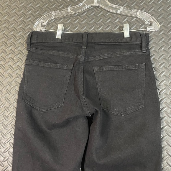 Old Navy Black Jeans Straight Built-In Flex Everyday Comfort Women's Size 28x30 - Picture 3 of 9